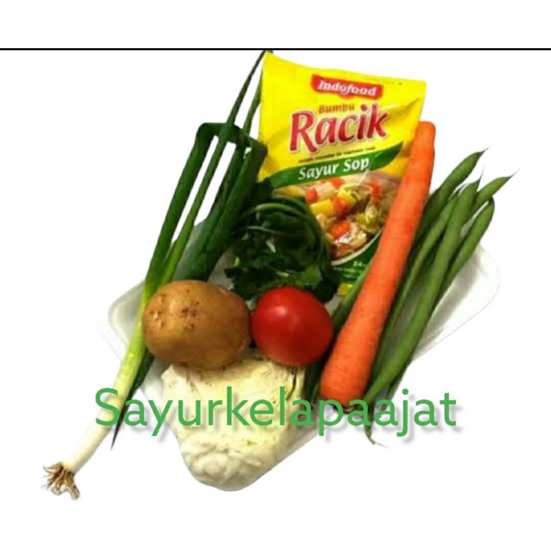 

sayur sop +bumbu racik