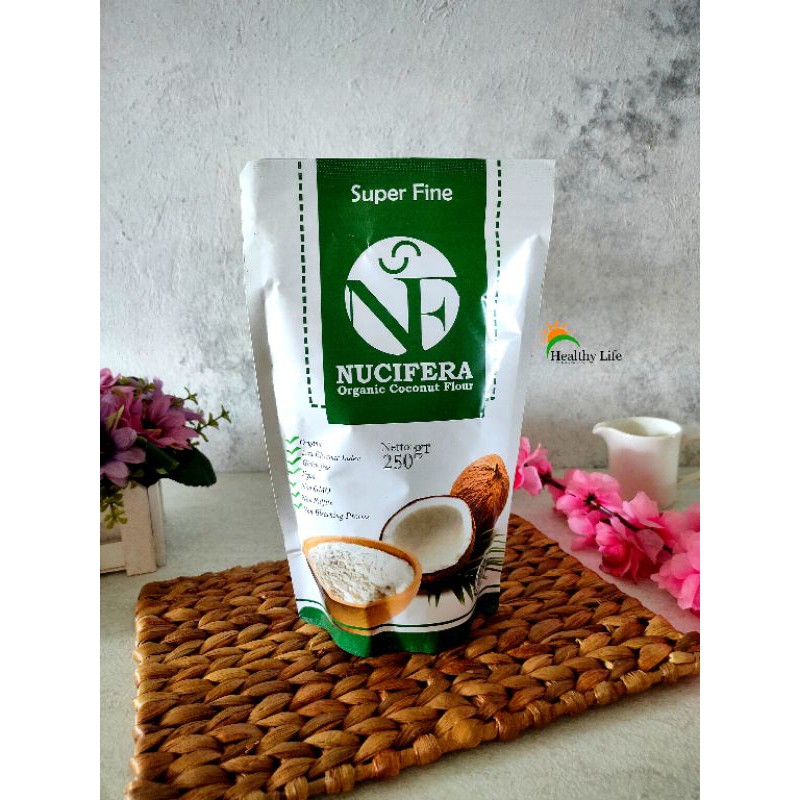 ORGANIC COCONUT FLOUR NUCIFERA SUPER FINE