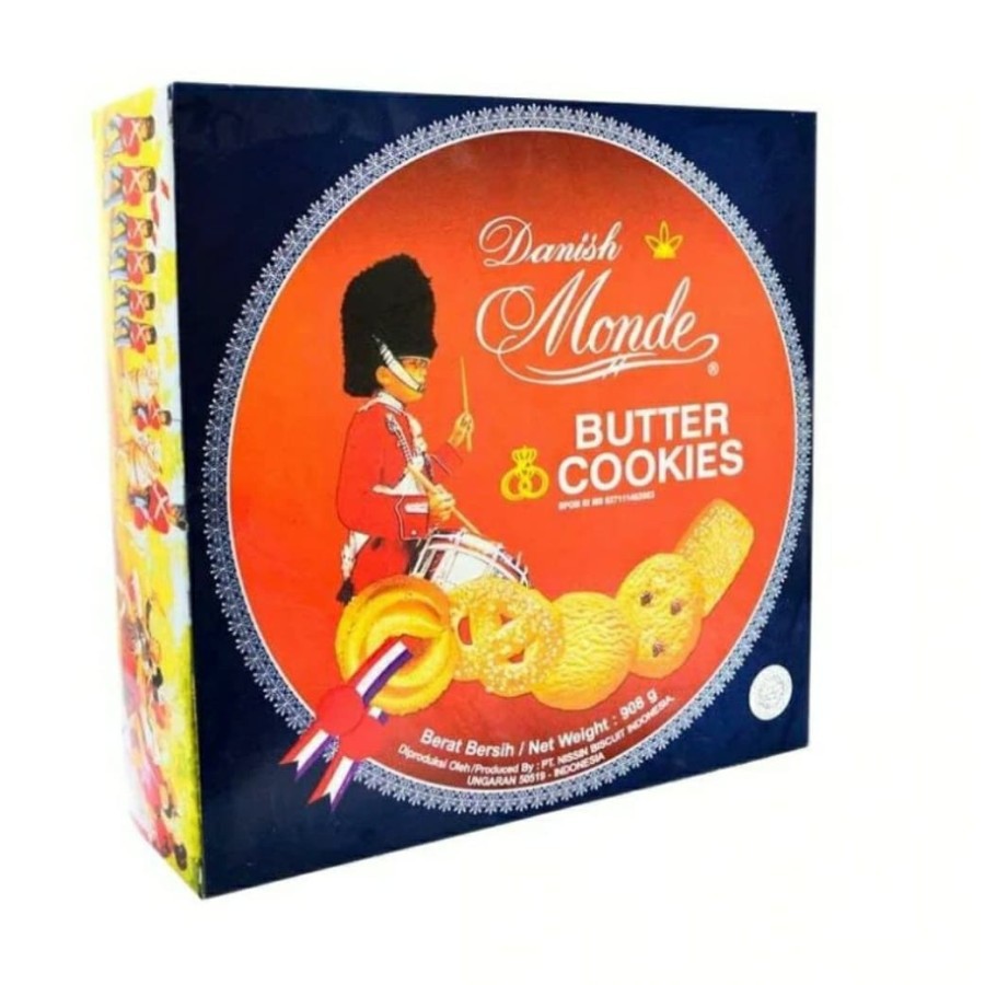 

MONDE Butter Cookies Kue Kering Kue Kaleng 908 gr