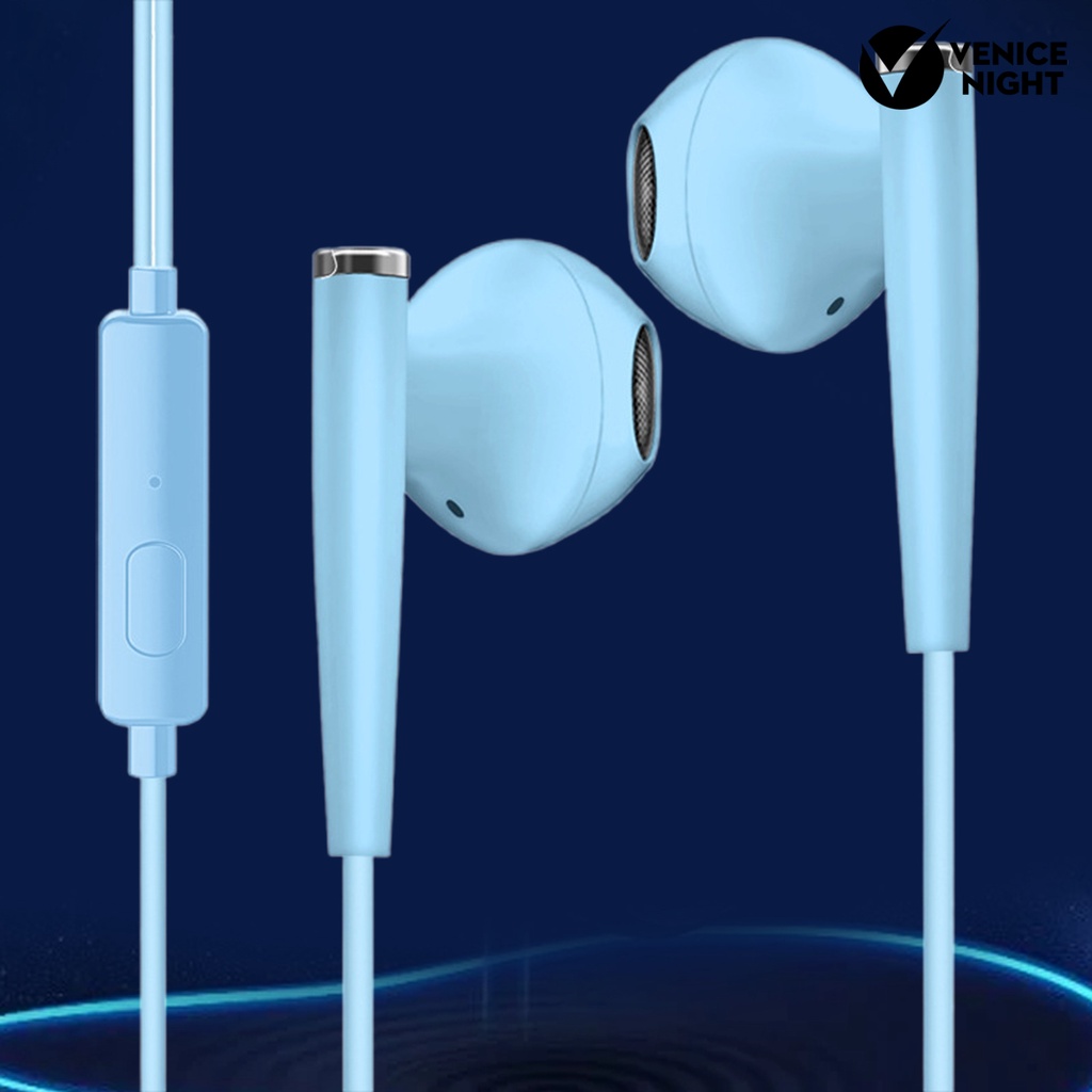 (VNEP) (Berkabel) Earphone In ear Super Bass Ergonomis Dengan Kabel Jack 3.5mm