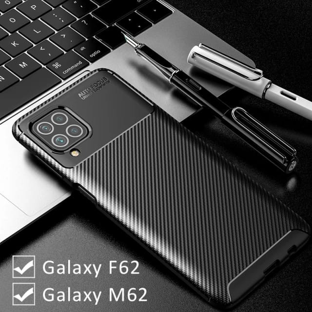 SAMSUNG M53 M33 M23 5G M62 M52 5G M22 M32 M51 M31 SOFT CASE FOCUS CARBON ORIGINAL