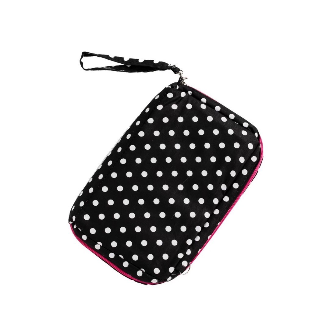 Dompet hpo 3ruang / dompet polkadot/dompet jangkar UNIVERSAAL