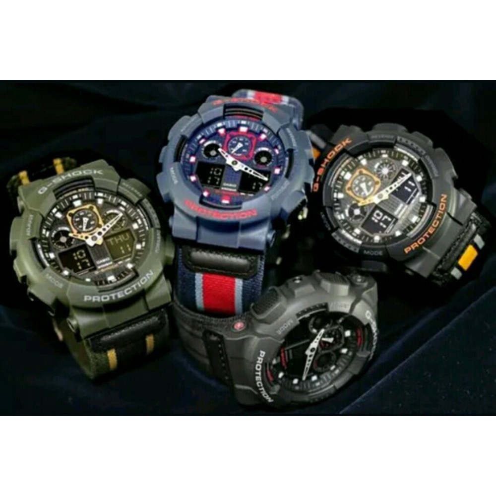 tali jam g shock ga 100