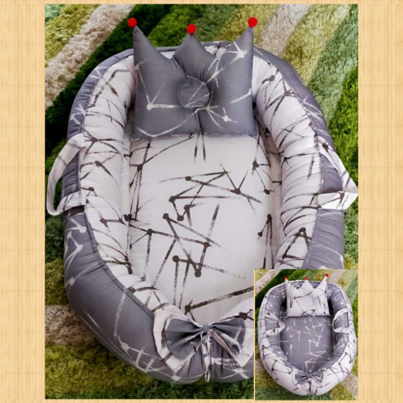 READY STOCK BABY NEST Kasur Bayi Kado Lahiran Termurah Terbaik-BNAPG