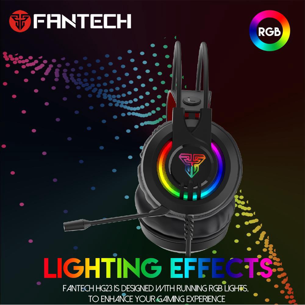 FANTECH HG20 / HG-20 CHIEF II RGB Gaming Headset Garansi Resmi