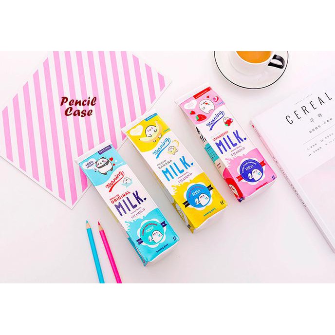 

TERBARU NEW KOTAK PENSIL BENTUK KOTAK SUSU (KOTAK UNTUK TEMPAT ALAT TULIS) MURAH/SALE