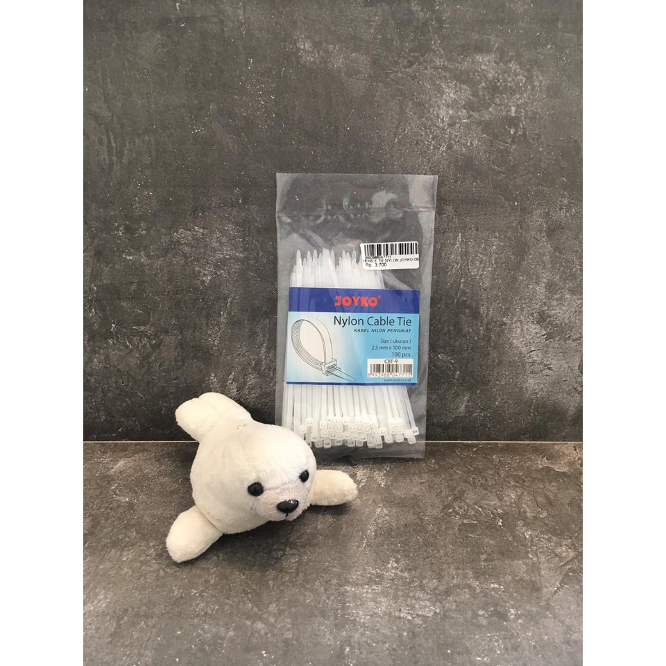 

Cable Ties Nylon / Kabel Tis Pengikat Nilon JOYKO - CBT-9 10CM 15CM 20CM