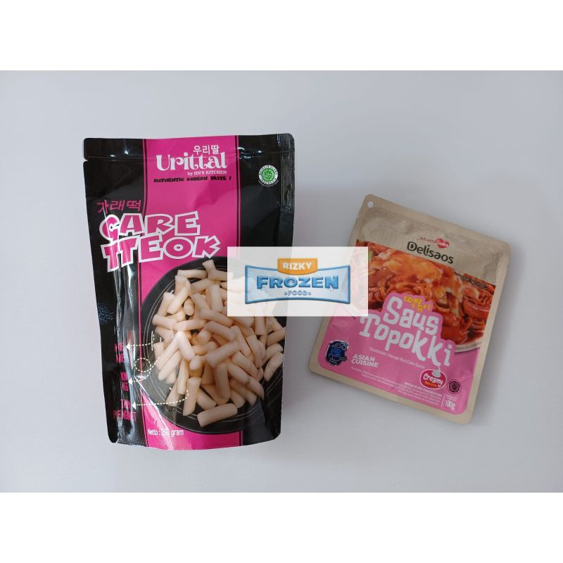 

PAKET HEMAT Topokki + Saos Original | Pedas | Creamy