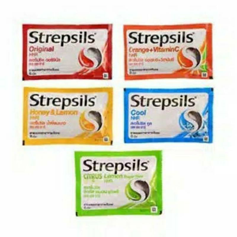 

Strepsils permen pelega tenggorokan isi 8 butir