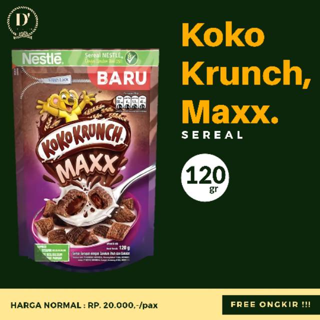 

[New] Sereal Sarapan Nestle - Kokokrunch - Milo - Corn Flakes - Honey Stars