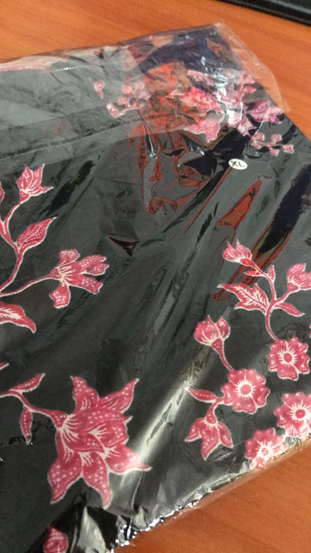 Baju Tunik Batik Fashion Atasan Tunik Cewek Kantor Outer Solo Td 178