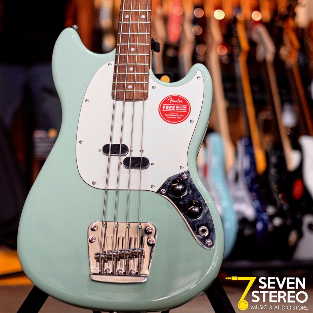 Squier Classic Vibe '60s Mustang Bass Seafoam Green