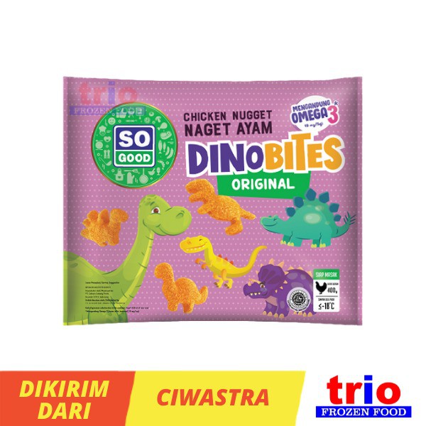 So Good Chicken Nugget Dinobites - Nugget Ayam Dinosaurus 400 gr