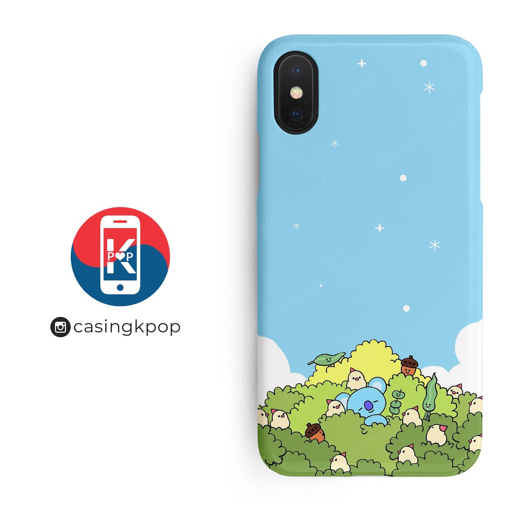 Caseme Casing
 HP HANDPHONE KPOP BT21 KOYA SAFE