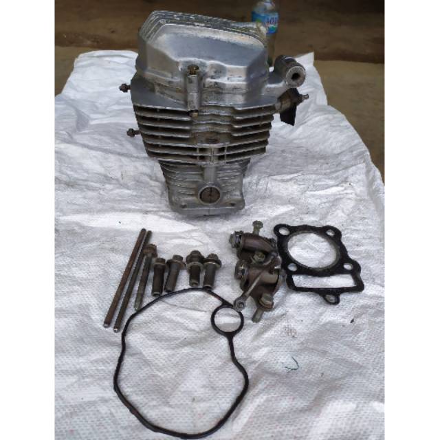 Blok seher head cylinder honda cg110 original