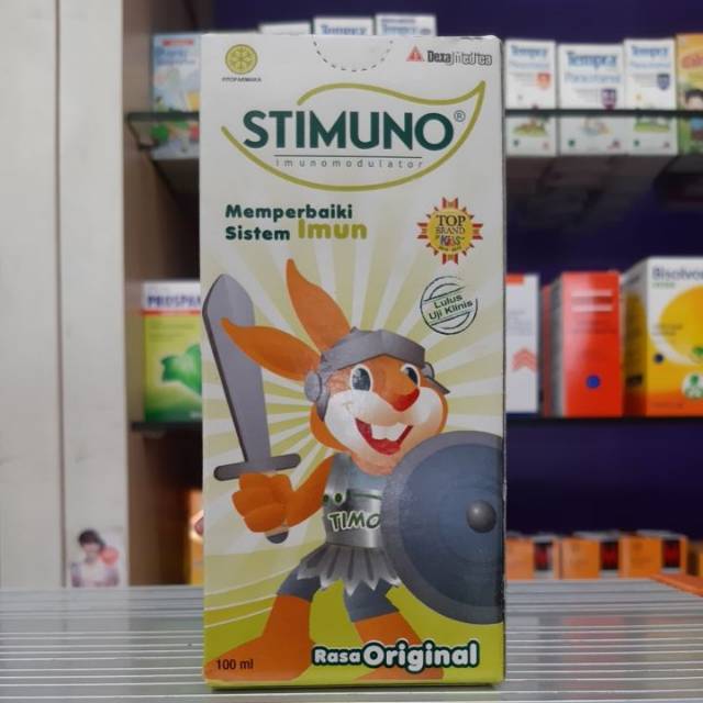 STIMUNO SIRUP 100 ML ORIGINAL | SUPLEMEN ANAK | VITAMIN ANAK | VITAMIN HERBAL