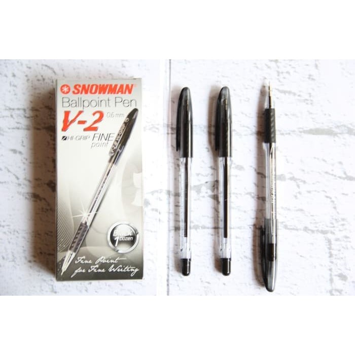 

OPEN SALE PULPEN V2 0.6MM SNOWMAN HITAM