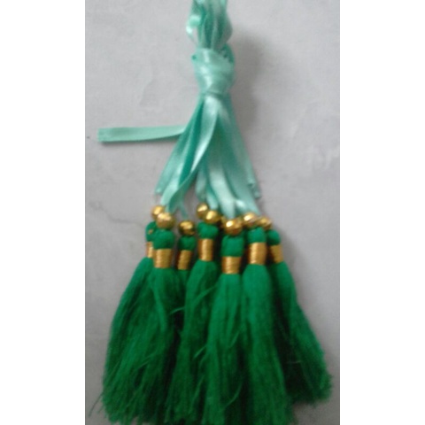 

rumbai,pembatas buku yasin,tassel