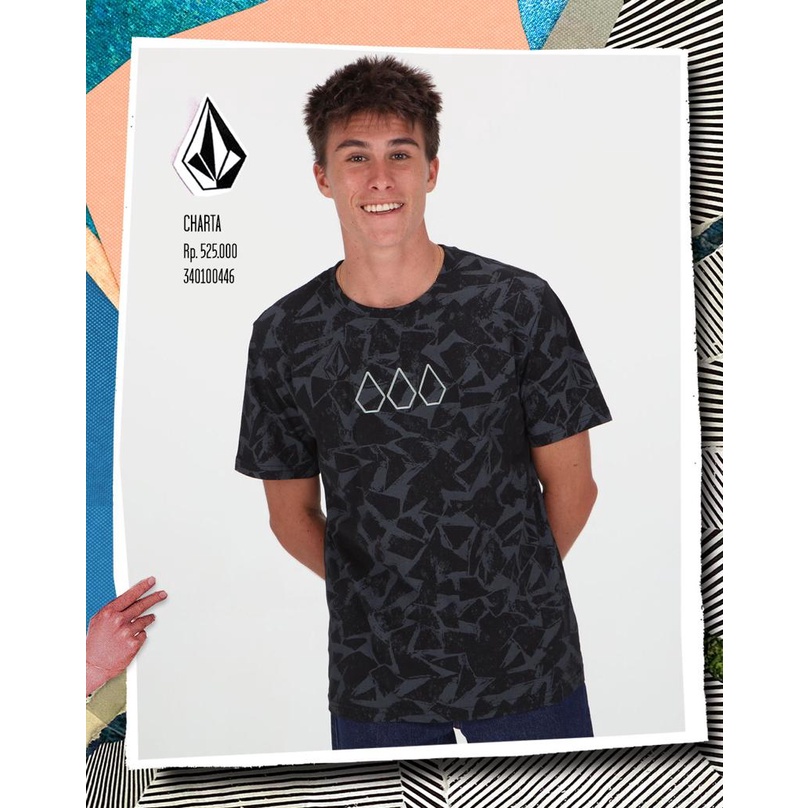 RAYSURF VOLCOM KAOS PRIA 340100446 ORIGINAL