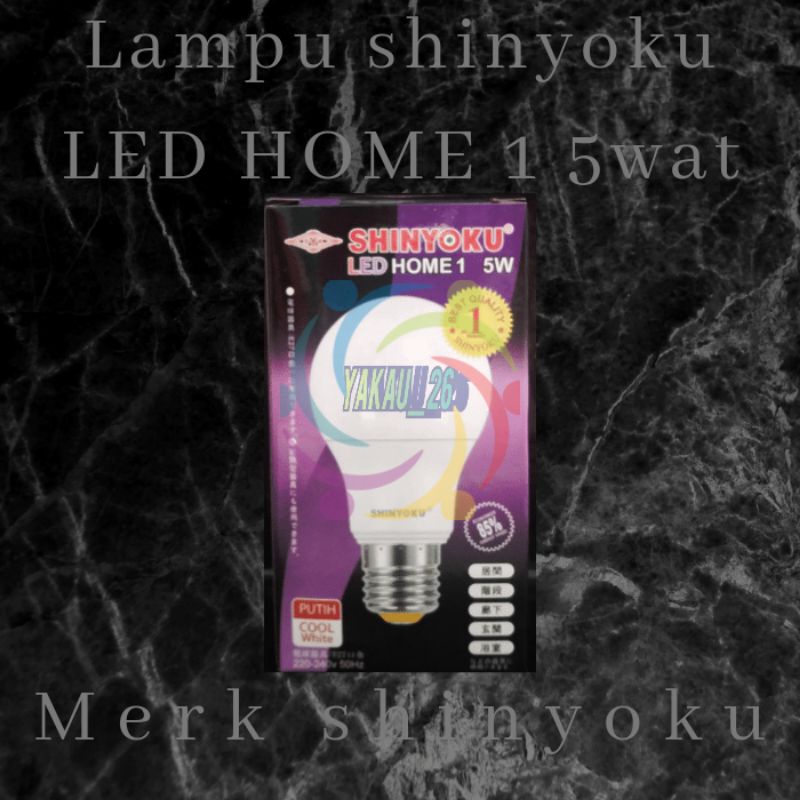 LAMPU SHINYOKU LED HOME 1 5WATT