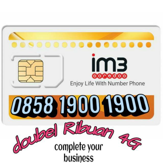 Im3 ooredoo cantik double rapi