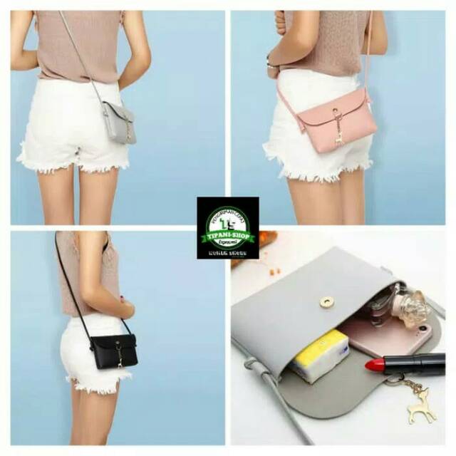 TAS SLEMPANG RUSA POLOS