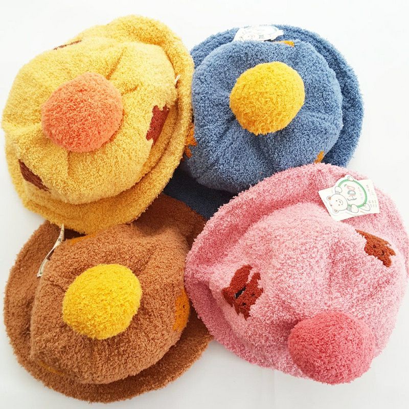 TOPI BUKET IMPORT ANAK 1-3 TAHUN HANDUK BEAR