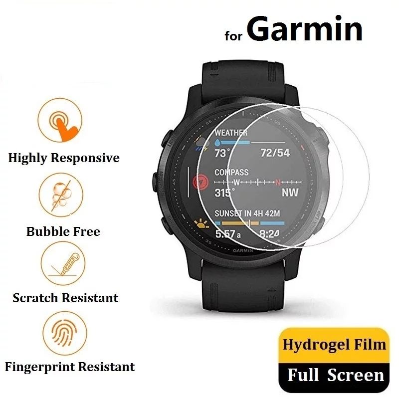 Garmin Fenix 5S / Fenix 5S Plus Hydrogel Screen Protector Film