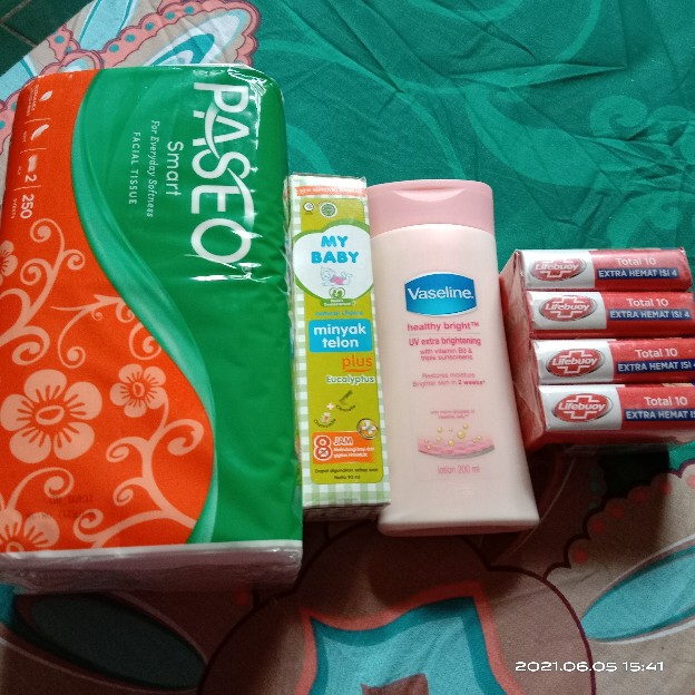 Tisu Paseo 250 Sheet Tisu Kering Ready Stok