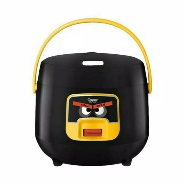 Cosmos Rice Cooker/ Magic Comb Harmond Mini 0.8L Anti Lengket 3 in 1 CRJ6601 Angry Bird 300Watt