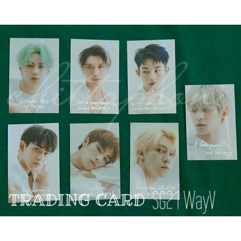 Trading Photocard Season Greeting 2021 (SG21) WayV