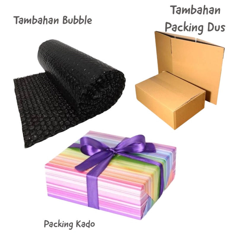 Packing Kado /Tambahan Bubble Wrap/ Packing Dus