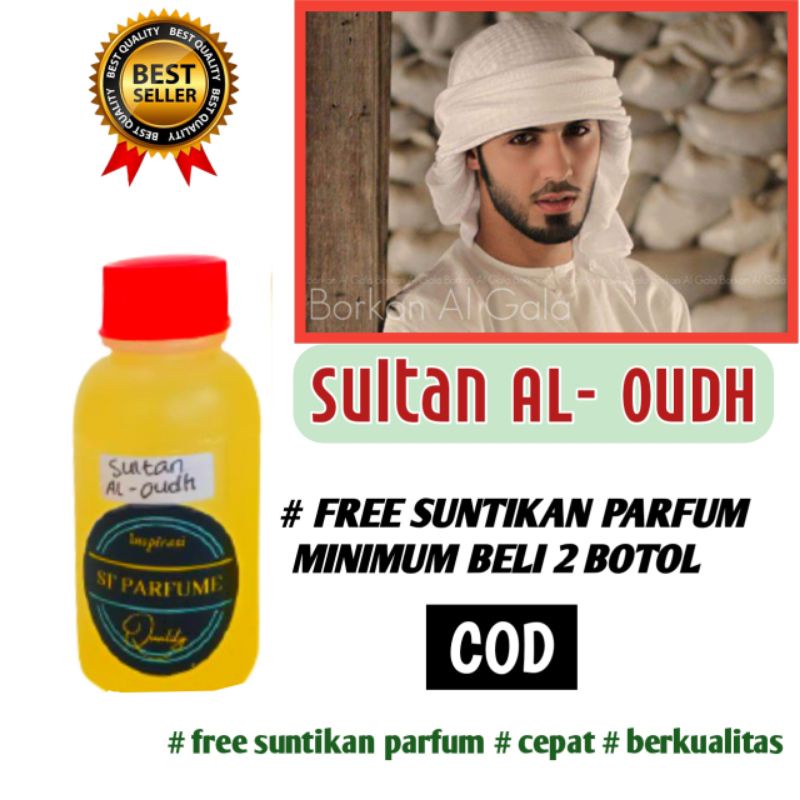 BIBIT PARFUM SULTAN AL OUDH° MINYAK WANGI 50ML & 100ML