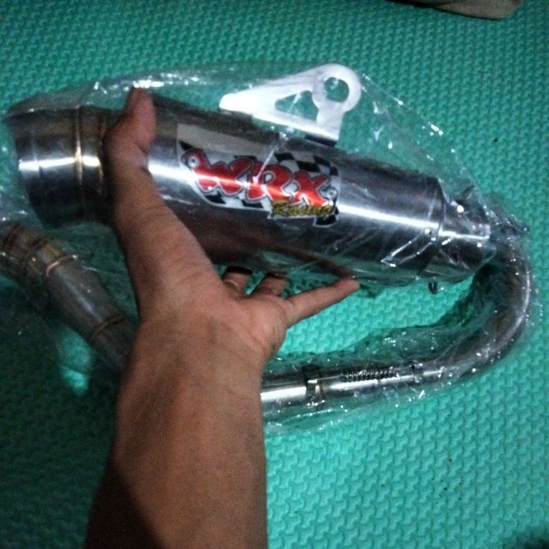 Knalpot racing wrx beat genio SCOPY VARIO 125 VARIO 150 PCX MIO SPORTY  MIO M3 AEROX NMAX LEXI XTRADE-Aerox/nmax 2020