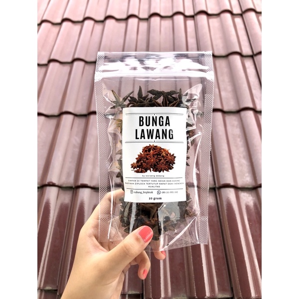 

50 Gram BUNGA LAWANG / PEKAK - ORIGINAL