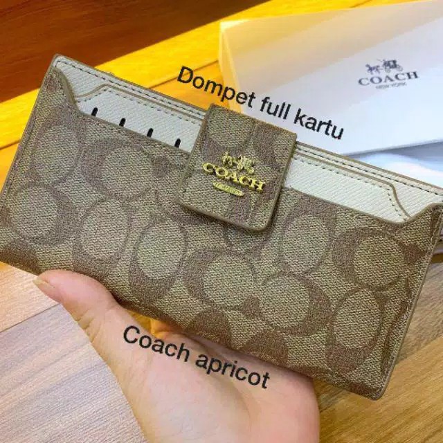Dompet Coach Wanita (Full Kartu) #2 / Dompet Coach Wanita Impor