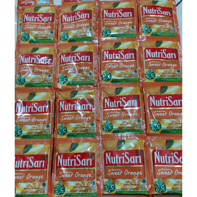 

Nutrisari 1renteng isi 10 sachet