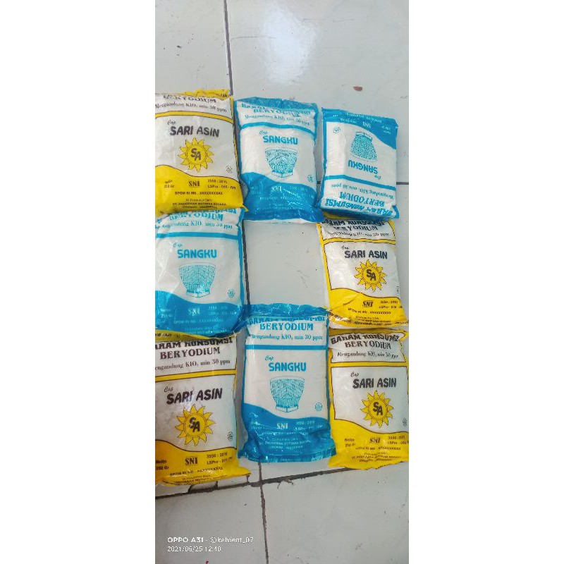 

GARAM HALUS BERYODIUM CAP SARI ASIN DAN SANGKU 250GR