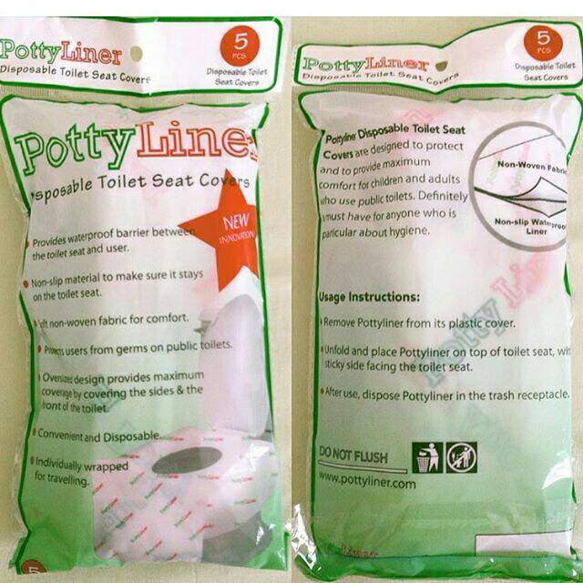 Travel potty liner (paket isi 5 pak )