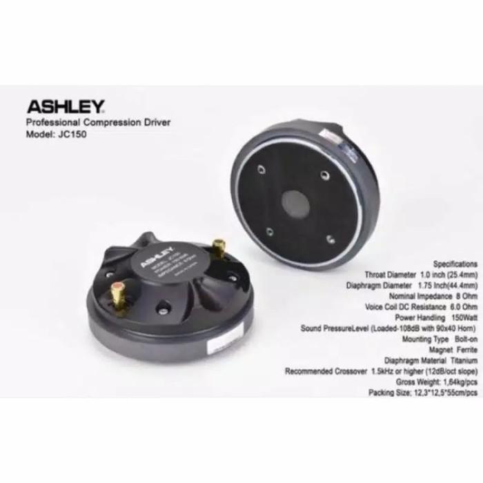 Irwanf Tweeter Ashley Jc150 Original Driver Ashley Jc 150