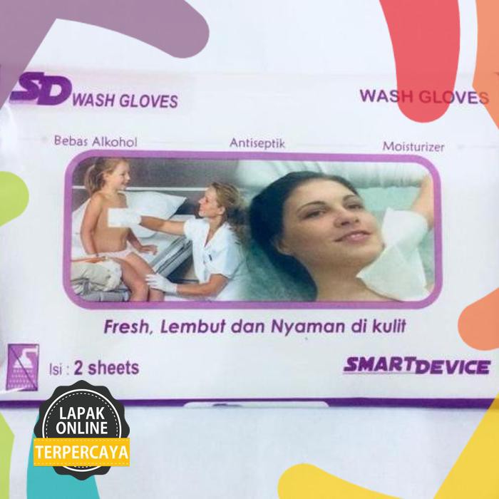 Hot Sale Sd Wash Gloves Isi 2'S Produk Berkwalitas
