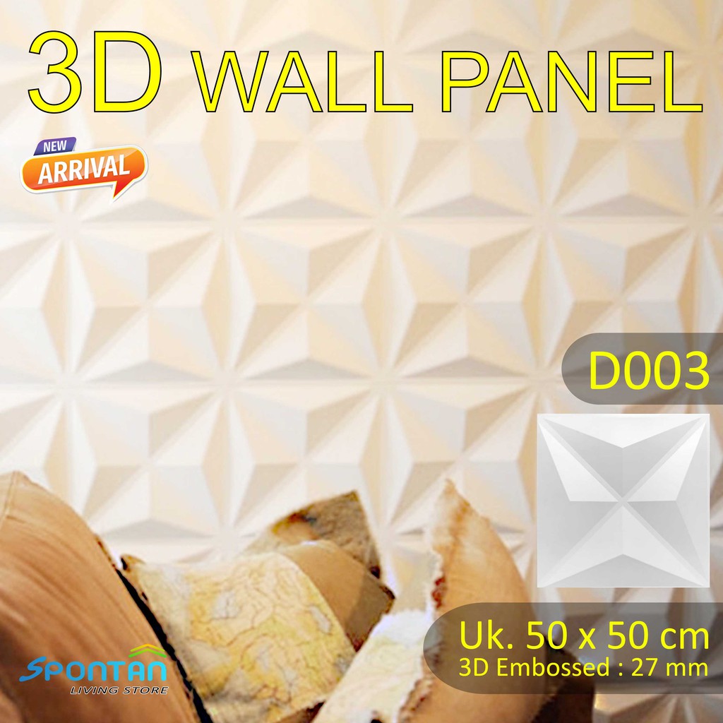 3D Panel Tile WALL PANEL Wall DECOR 3D PANEL INTERIOR Wall Decor D003