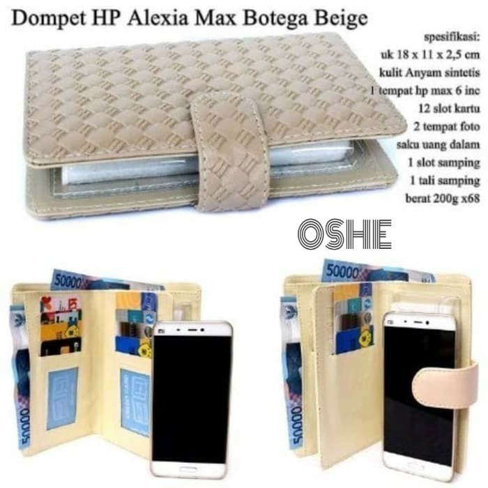 Dompet HP ALEXA  DOMPET ANYAM SINTETIS 2020