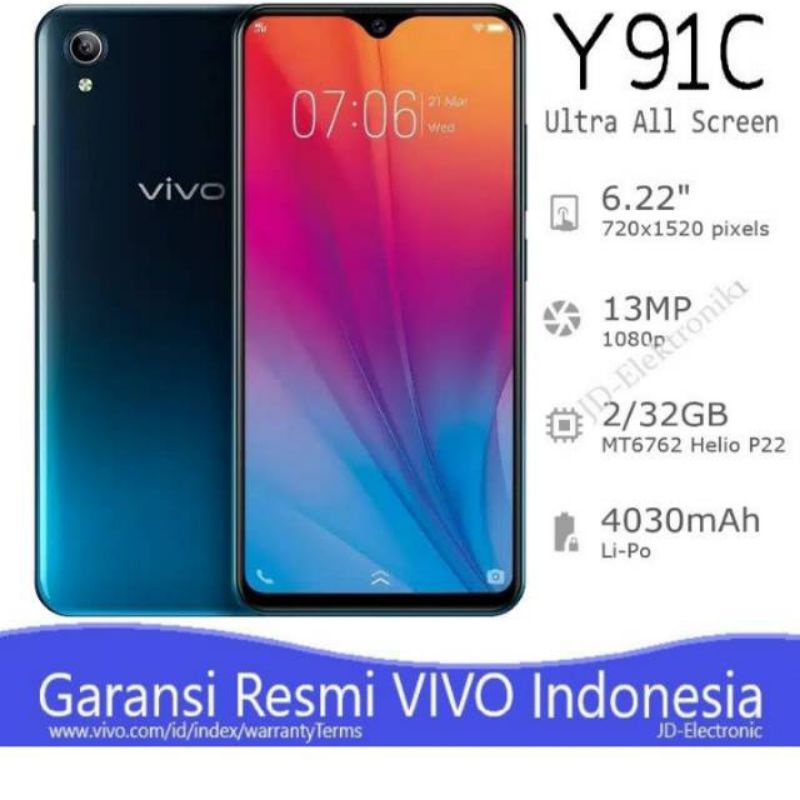 HP VIVO Y91C/Vivo Y91C second bekas