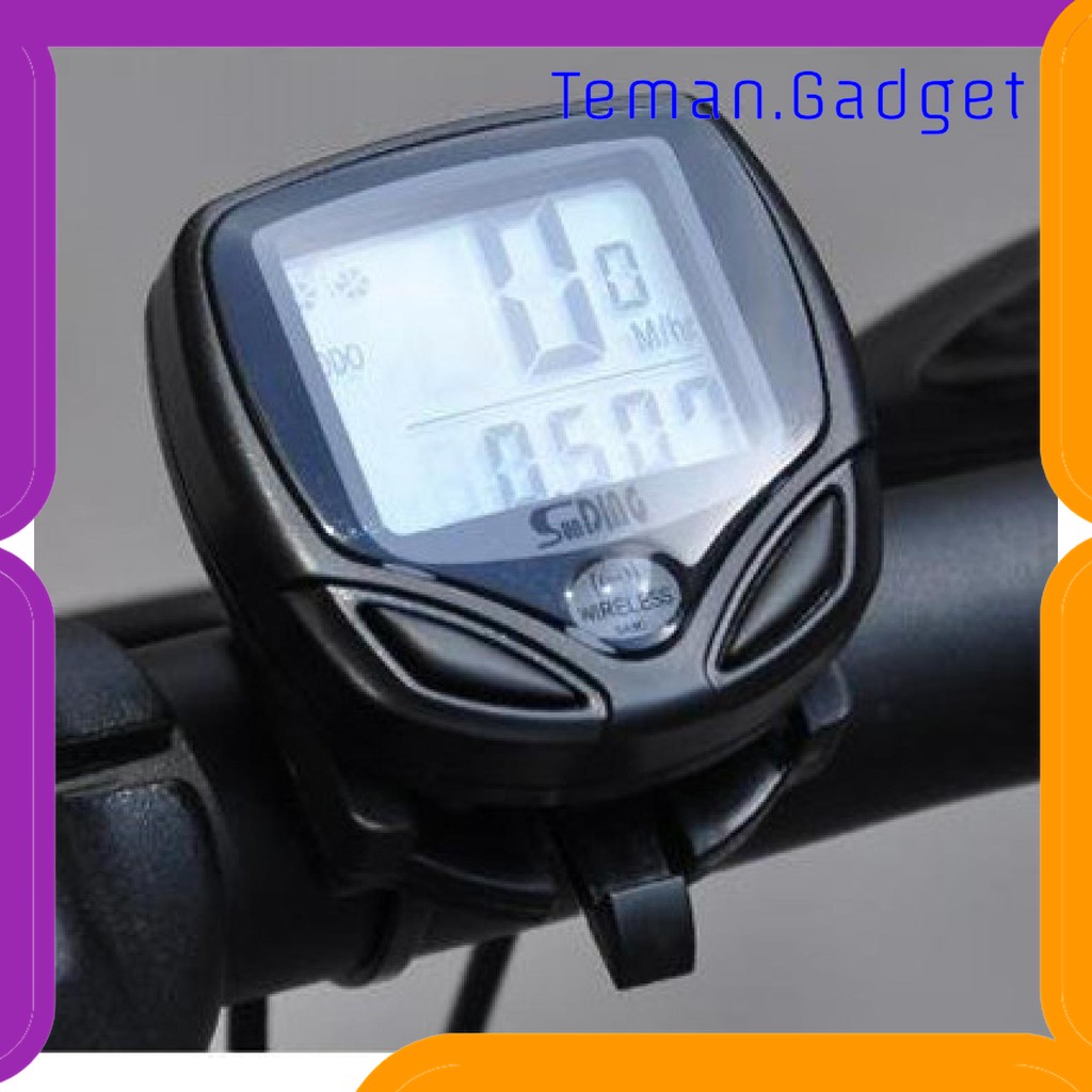 TG-IB124 SUNDING SPEEDOMETER SEPEDA WIRELESS DISPLAY LCD - SD-548C