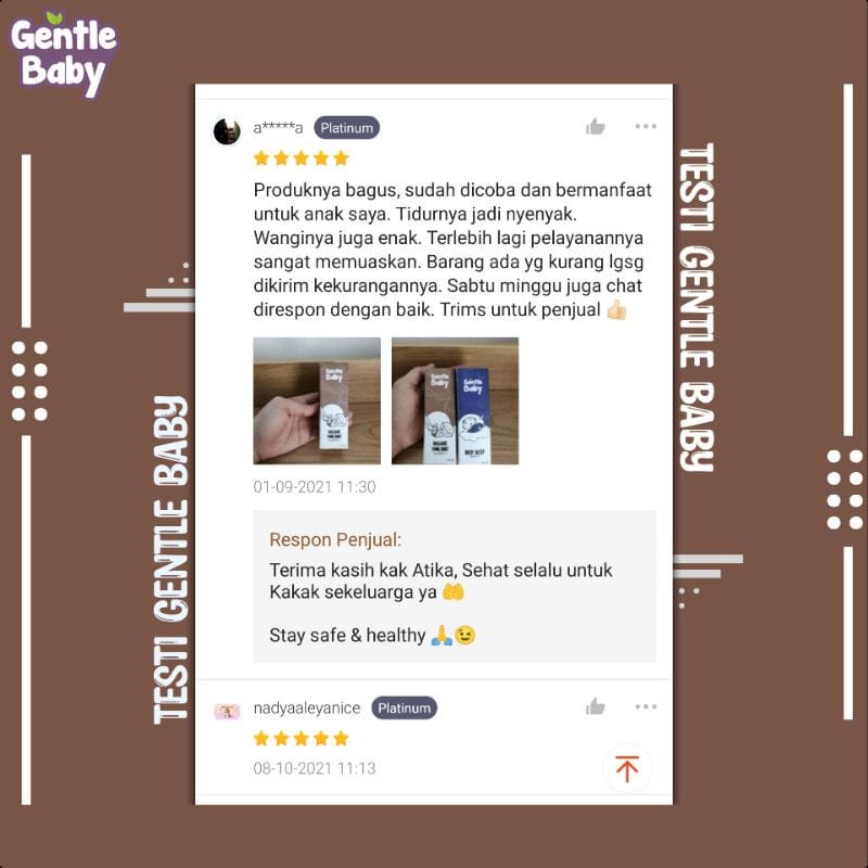 GENTLE BABY MASSAGE YOUR BABY / MINYAK TELON / ESSENTIAL OIL AROMATHERAPY / PERAWATAN KESEHATAN UNTUK PIJAT ANAK BAYI