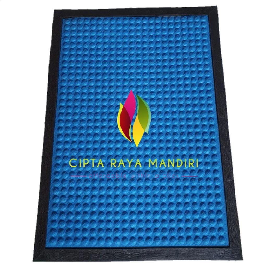 Keset Karpet Karet Bludru Anti Slip 50 x 70 - LIS