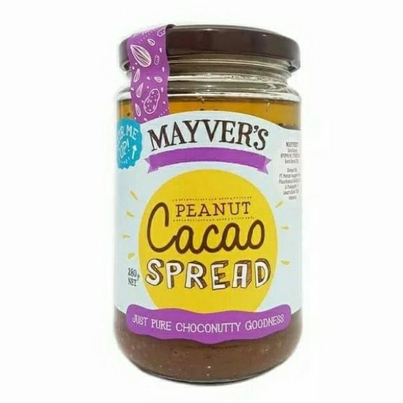 

MAYVER'S Peanut Cocoa Spread -Selai Kakao Selai Aman Diabetes