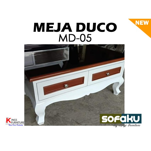 Meja Duco MD-05 - Meja Tamu Minimalis - Meja Ruang Tamu Duco Japandi