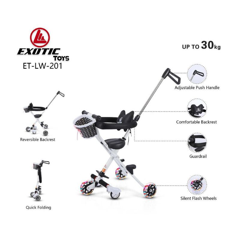 Magic stroller model LW 201 LW 002 LW 101 exotic(5 roda, sanderan bolak balik) sanderan busa lebih empuk Kereta Dorong Bayi Stroller Murah Stroller Lw 201 BABY STROLLER RODA LIMA LW-201 ADA KERANJANG DAN BANTAL SANDARAN